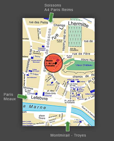 tarif musee jean de la fontaine