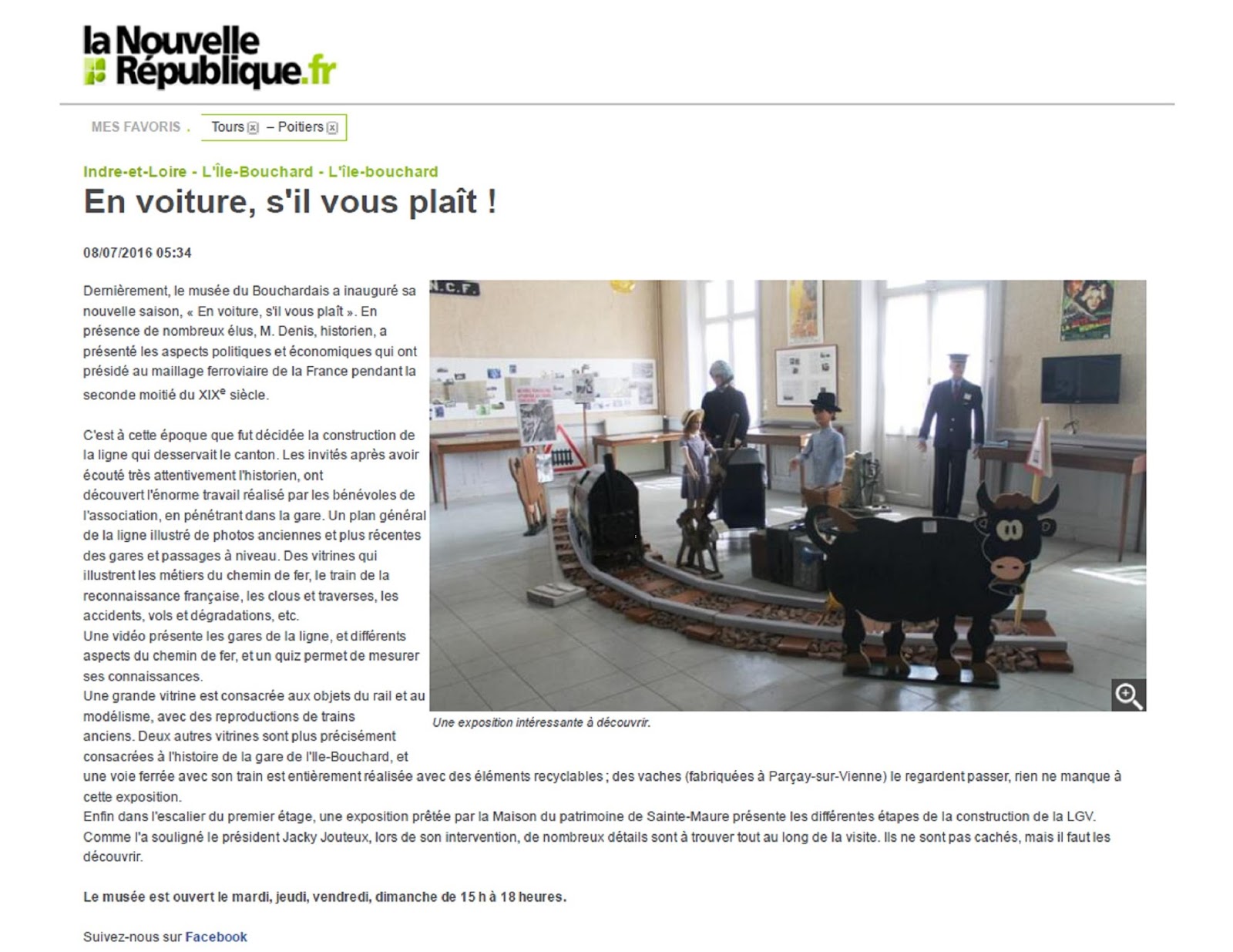 musée du bouchardais l'île-bouchard